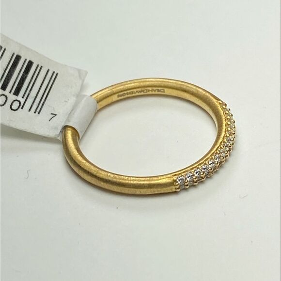 Dean Davidson Signature 22K Gold-Plated & White Topaz Ring - Picture 10 of 10